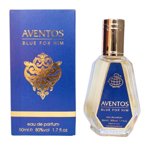 Aventos Blue For Him – Fragrance World 50ml Eau De Parfum Homme