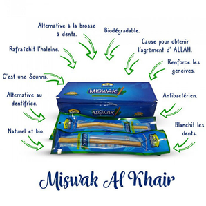 Miswak Bâton Dentaire de Siwak