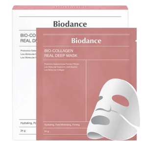 Bio Collagen Real Deep Mask Set - Lot de 4 Masques de 34g Masque Visage