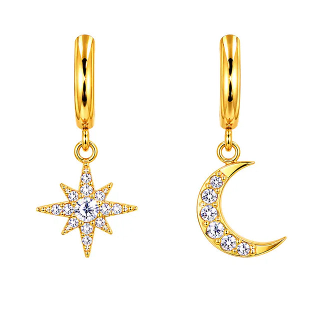 Boucles astra lunaire - doré