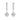 Boucles royal cross éclat - argenté