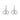 Boucles signature double o - argenté