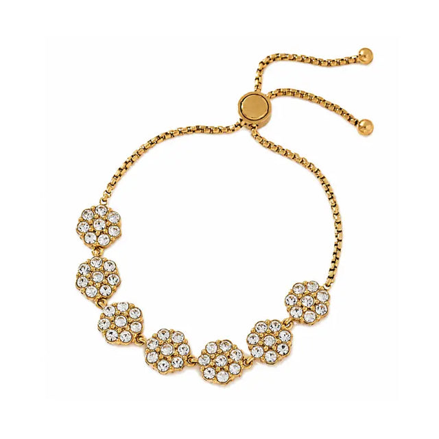 Bracelet fleur royale - doré