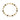 Bracelet fleurs onyx éclat