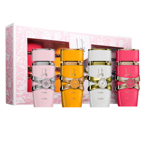 Coffret My Yara Collection – Lattafa (4 x 25ml Eau de Parfum)