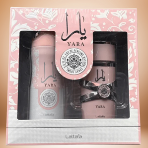 Coffret Yara Rose ( Parfum Et Déodorant ) - Lattafa