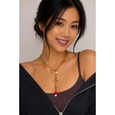 Collier coral breeze