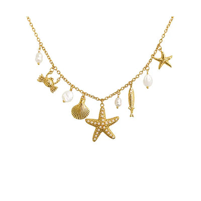 Collier costa perla