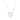 Collier crystal clover - argenté