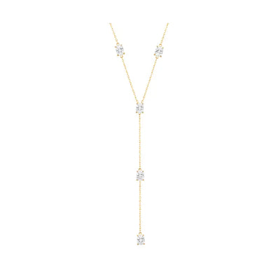 Collier en y luxe harmony - doré