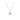 Collier étoile d’azur - argenté