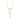 Collier grace cascade - doré