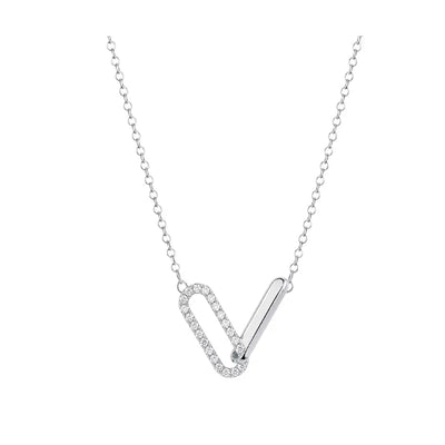 Collier lien précieux - argenté