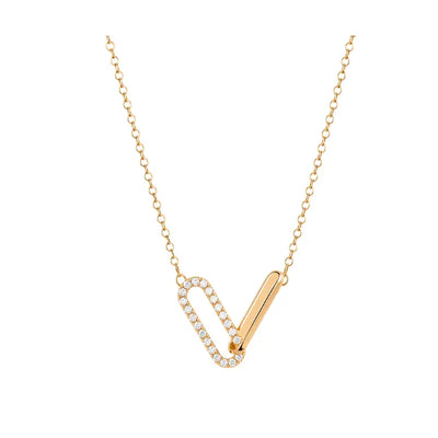 Collier lien précieux - doré