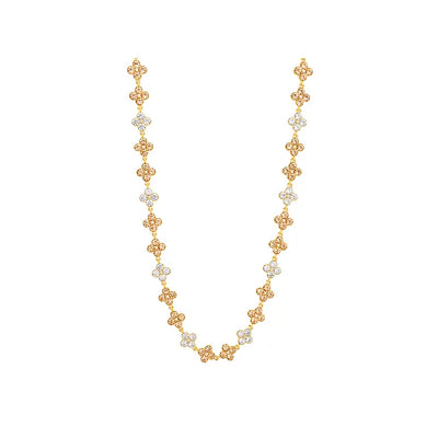 Collier princesse champagne bloom