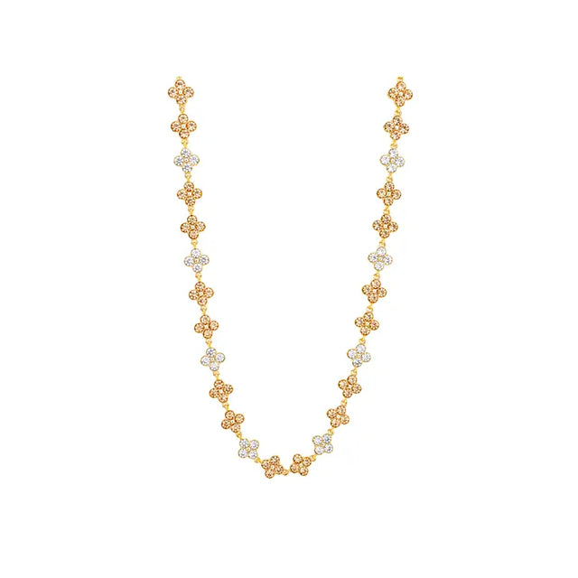 Collier princesse champagne bloom