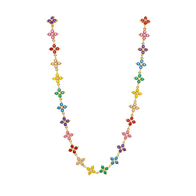 Collier princesse flora éclat - multicolore