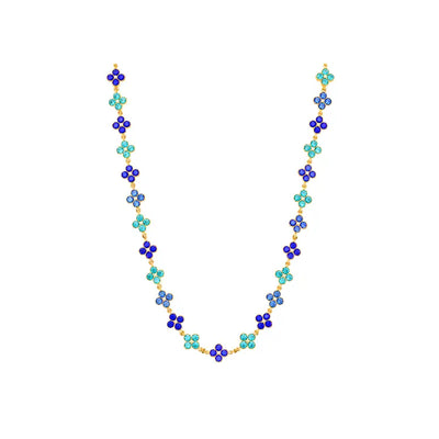 Collier princesse riviera blue