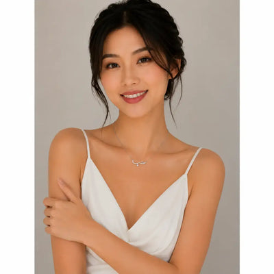 Collier silver wave