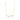 Collier wave élégance - doré