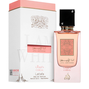 Ana Abiyedh Coral - Lattafa 60ml Eau De Parfum Femme