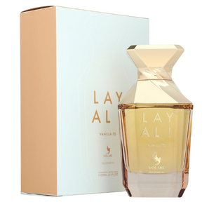 Layali Vanilla 70 - Volaré 100ml Eau De Parfum Femme