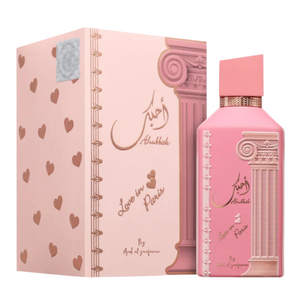 Ahubbak Love In Paris - Ard Al Zaafaran 100ml Eau De Parfum Femme