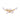 Piercing branche cristal éclat - doré