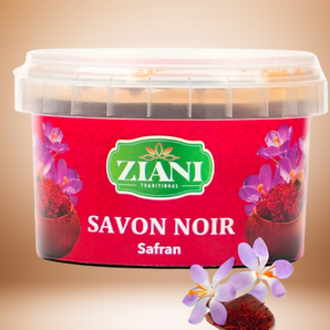 Savon noir au safran – Ziani 250g