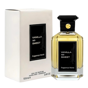 Vanilla So Sweet - Fragrance World 100ml Eau de Parfum Unisex